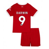 Liverpool Darwin Nunez #9 Hemmadräkt Barn 2023-24 Kortärmad (+ Korta byxor)